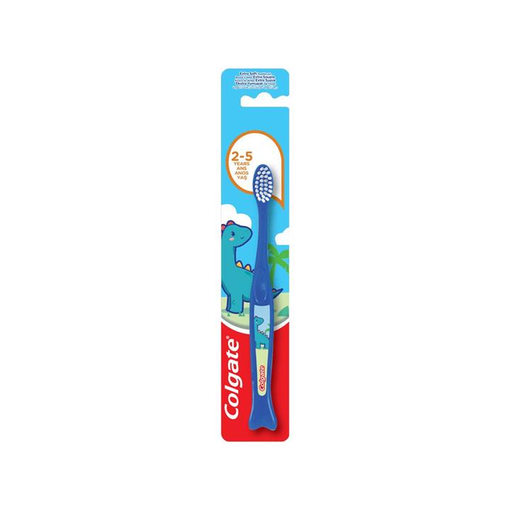 مسواک کودک کلگیت Colgate مدل Extra Soft با برس خیلی نرم مناسب ۲ تا ۵ سال